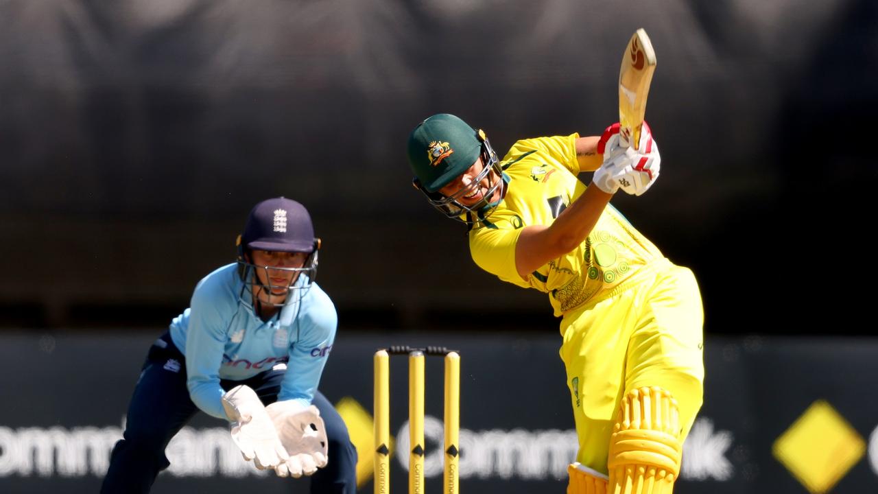 Ash Gardner will miss the first two games of the World Cup. (Photo by Jonathan DiMaggio/Getty Images)