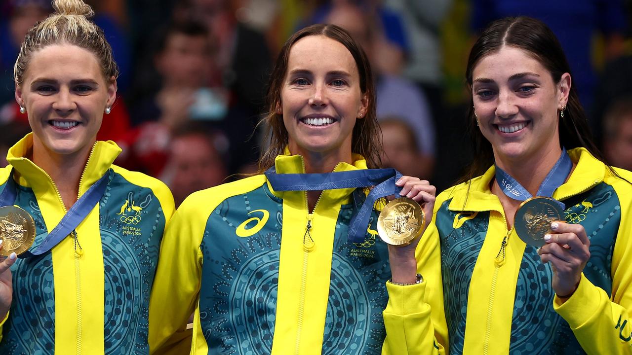 Emma McKeon breaks the all-time Australian Olympic record.