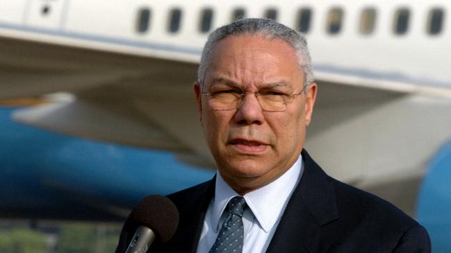 Former US secretary of state Colin Powell in 2005.