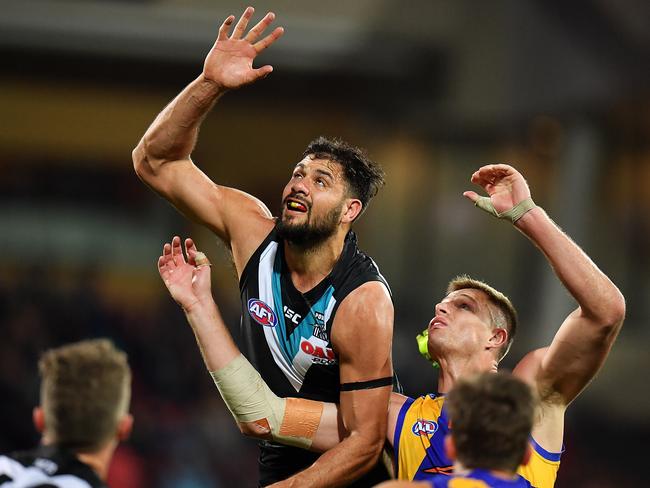 The Power need a healthy Patrick Ryder in the ruck if they want to contend in 2019. Picture: Getty Images