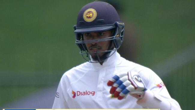 Dhananjaya de Silva achieved a rare feat during the first Test against Australia.