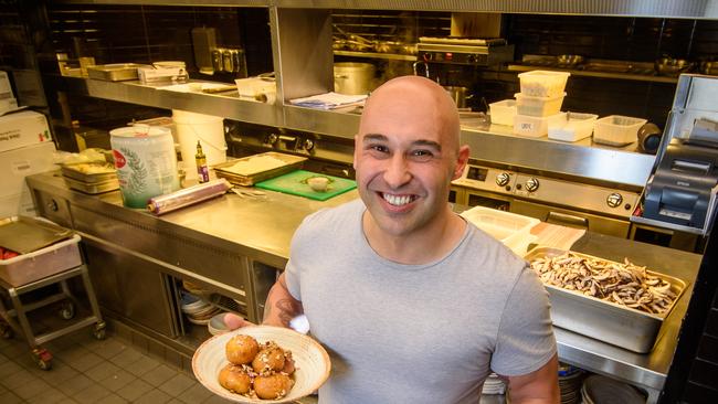 Shane Delia, founder of Providoor which was founded at the start of the pandemic in Melbourne and quickly spread to Sydney and Canberra, has been forced to close its doors and is facing liquidation. Picture: Jay Town