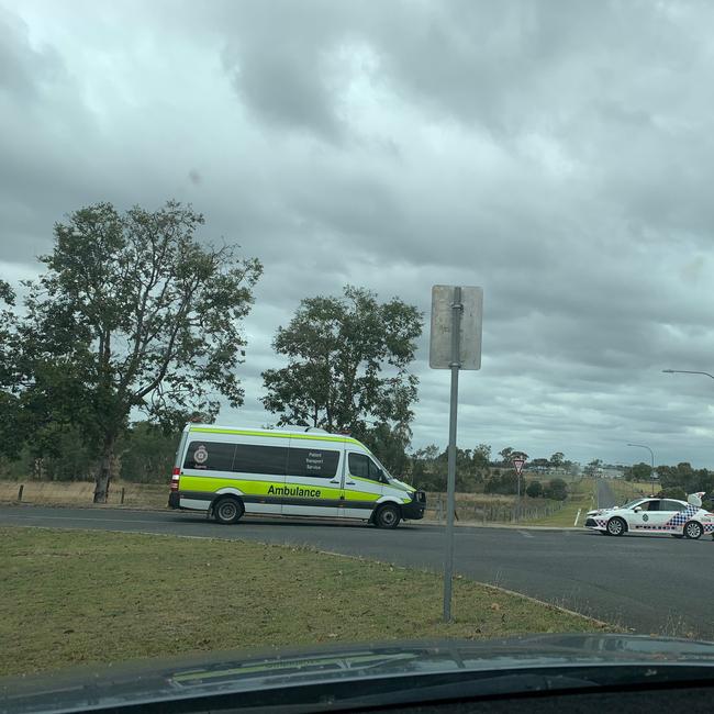 Paramedics were on scene at the Etna Creek facility on Monday afternoon following reports of another assault inside the Capricornia Correctional Centre. Picture: The Rockhampton Morning Bulletin