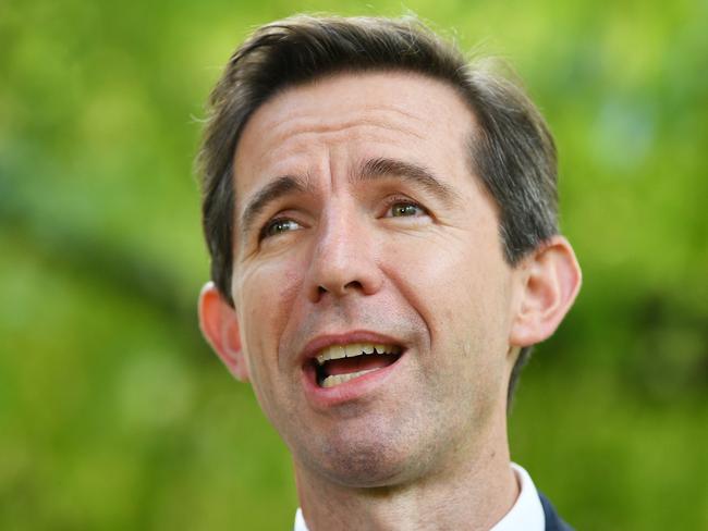 Minister for Education and Training Simon Birmingham said parents should turn their backs on child care centres that try to rip them off. Picture: AAP