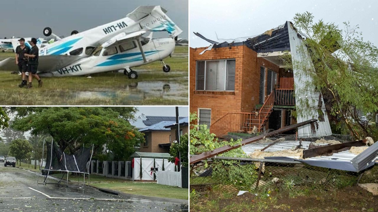 Brisbane Storms Severe Thunderstorm Warning As Freak System Brings