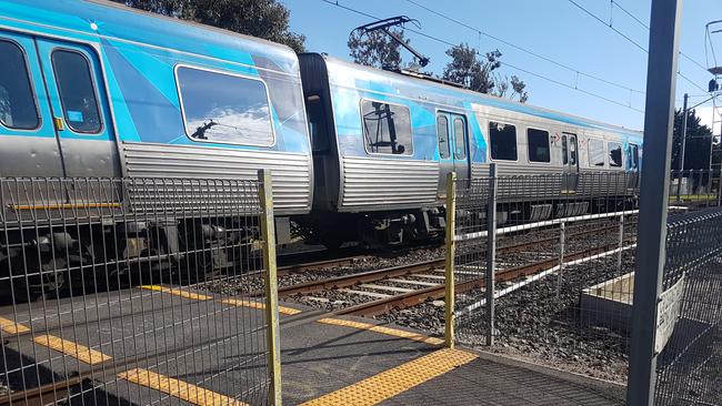 It’s harder to see oncoming trains at Grenville St crossing because of a bend in the track.