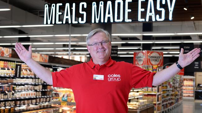 Coles chief Steven Cain. Picture: Andrew Henshaw