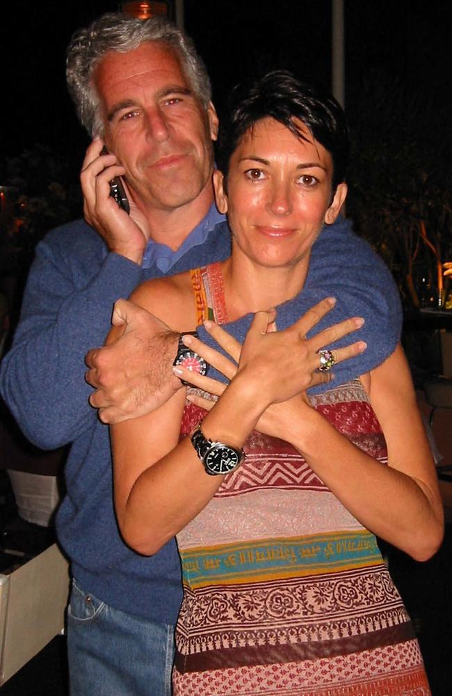 Jeffrey Epstein and Ghislaine Maxwell. Picture: US District Court for the Southern District of New York/AFP