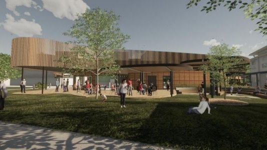 Plans for a huge new development have been revealed for St Paul’s School. Picture: PD Online/Green Edge Design