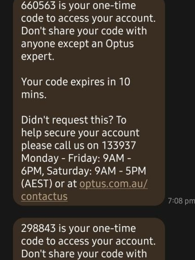 Optus data breach Customer receives 48 texts from Optus news