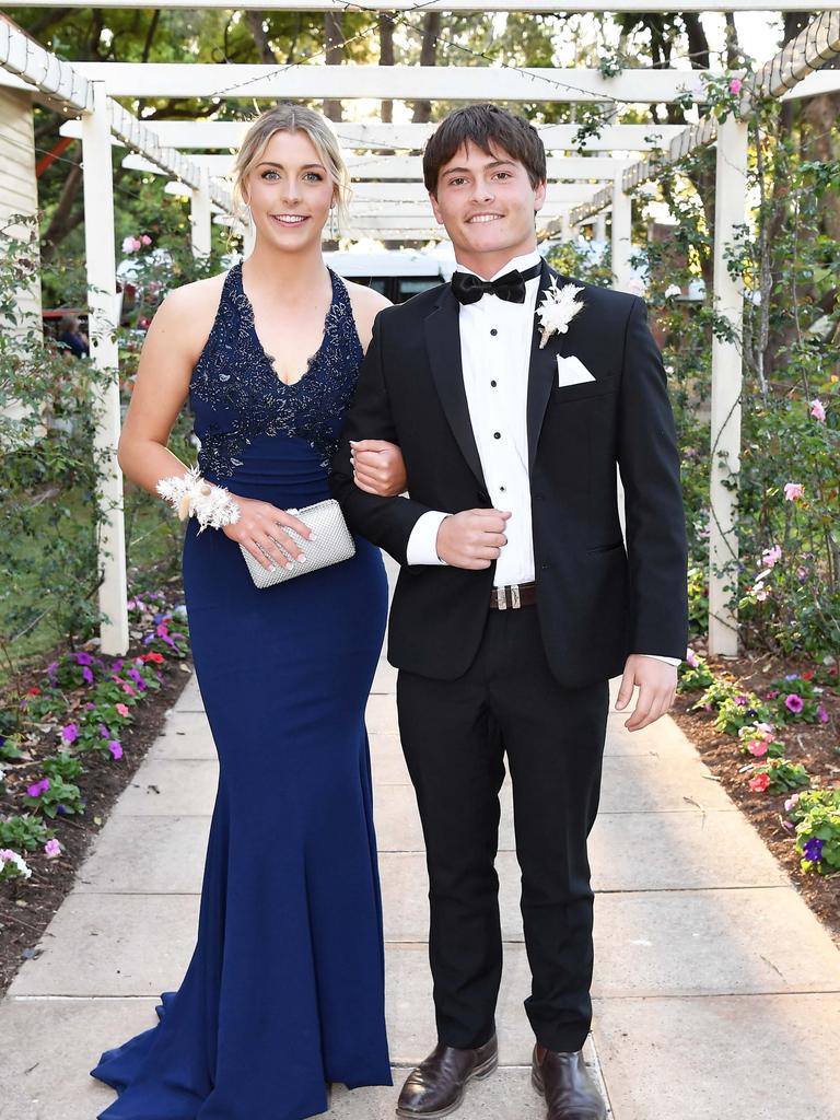 Holly Campbell and Joe Kenny at Glennie School Formal. Picture: Patrick Woods.