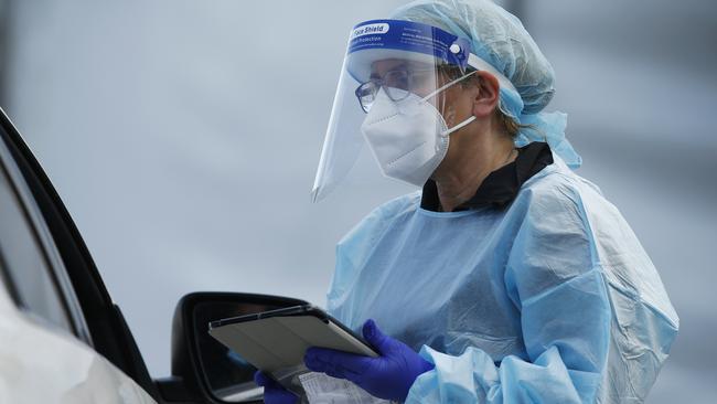 Testing in Casey and Dandenong have ramped up following the outbreak. Picture: NCA NewsWire / Daniel Pockett