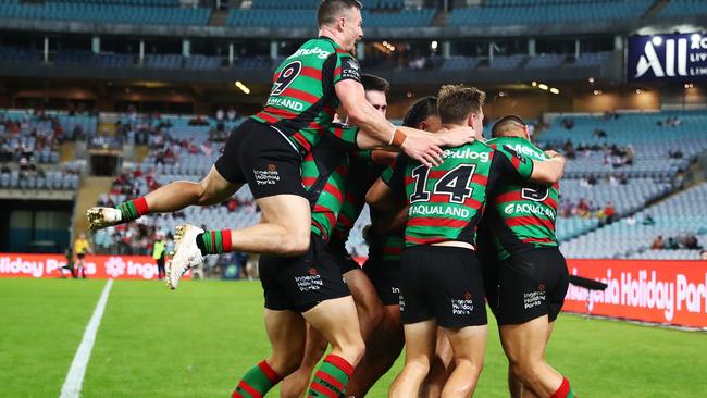 Souths found that winning feeling against the Dragons.