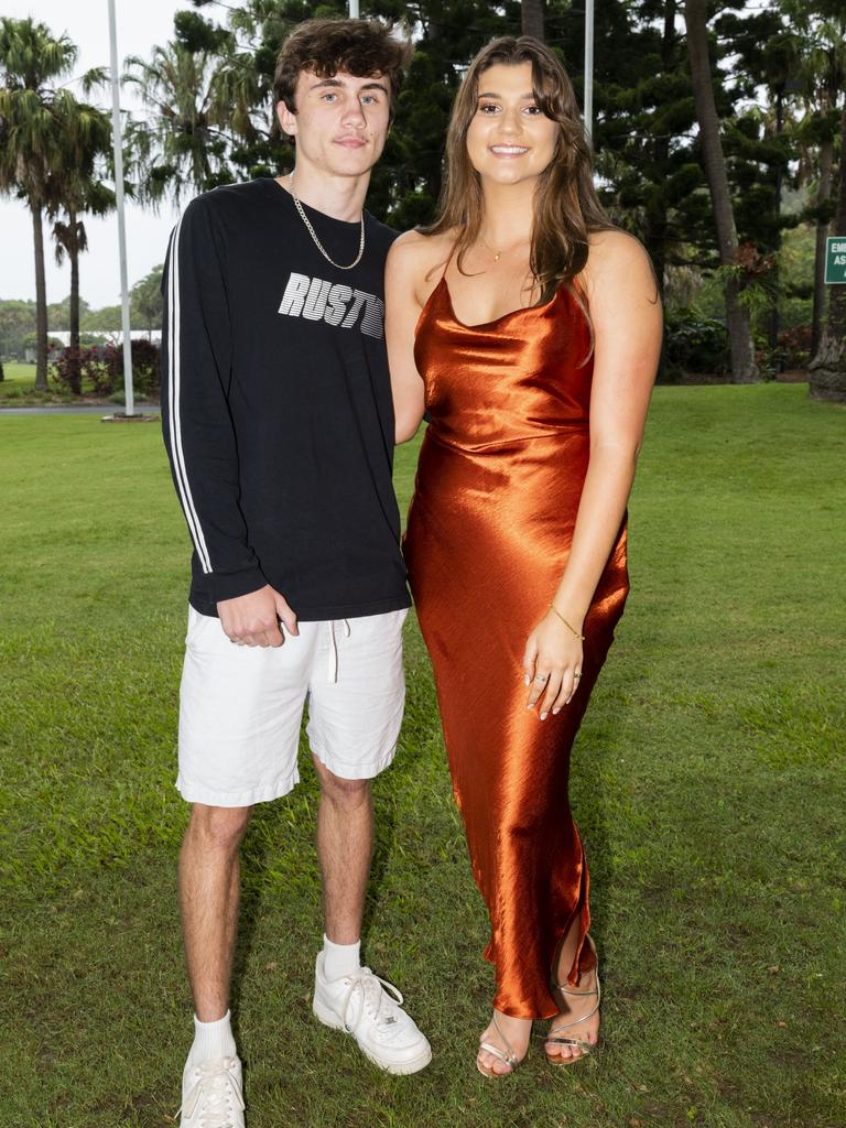 Boadhi Sjobery &amp; Ella Lamacchia at the Toormina High Formal.