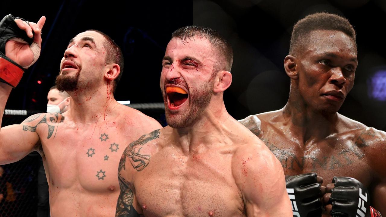 Who will headline the UFC fight in Australia?