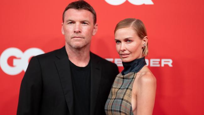 Sam Worthington and Lara Worthington at the 2024 GQ Australia Men Of The Year Awards. Picture: Wendell Teodoro/Getty Images