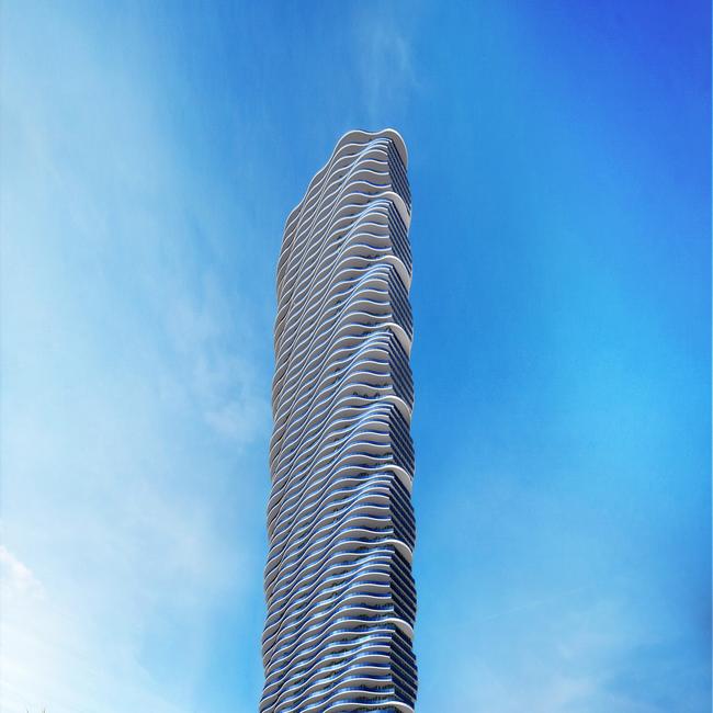 Plans for the Gold Coast tallest building, Spirit, released by developers Forise Holdings.