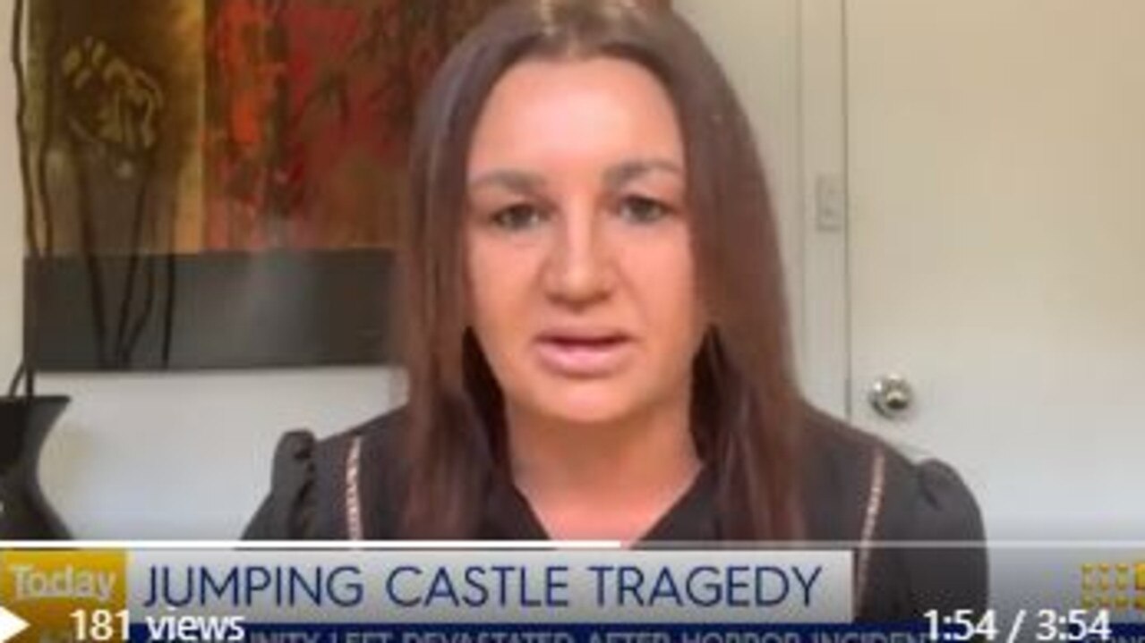 Jacqui Lambie broke down on Today.