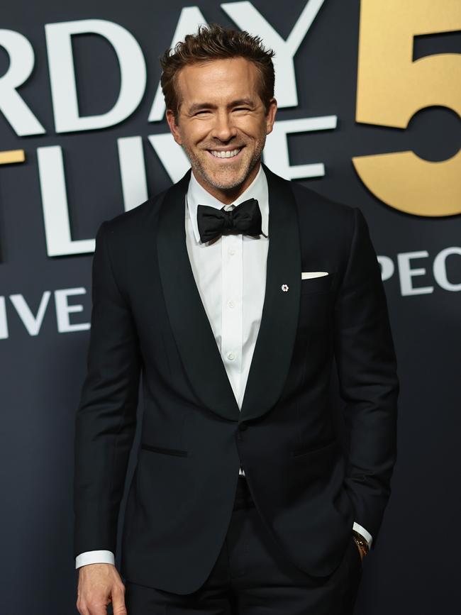 Ryan Reynolds tried to make light of the Justin Baldoni legal drama. Picture: Getty Images