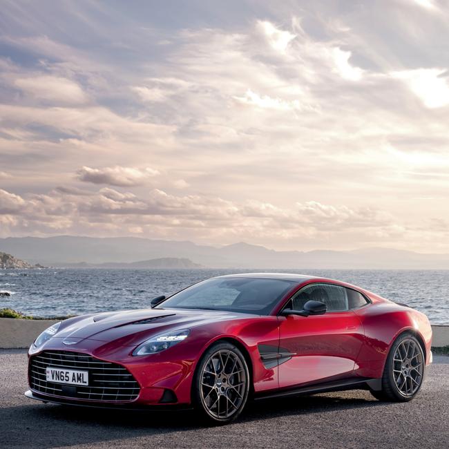 The Aston Martin Vanquish.