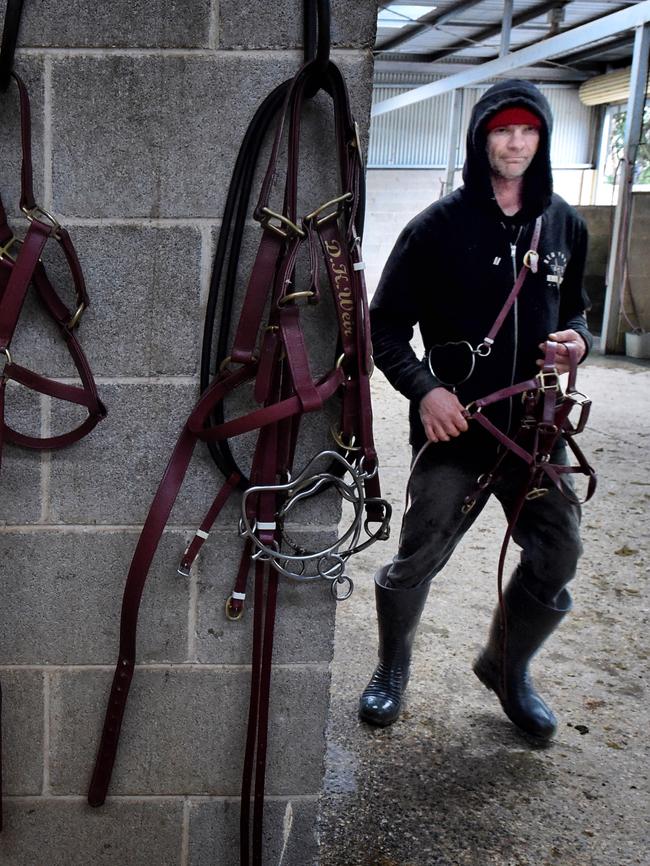 Looking after the gear at the Weir facility. Photo: Tony Gough