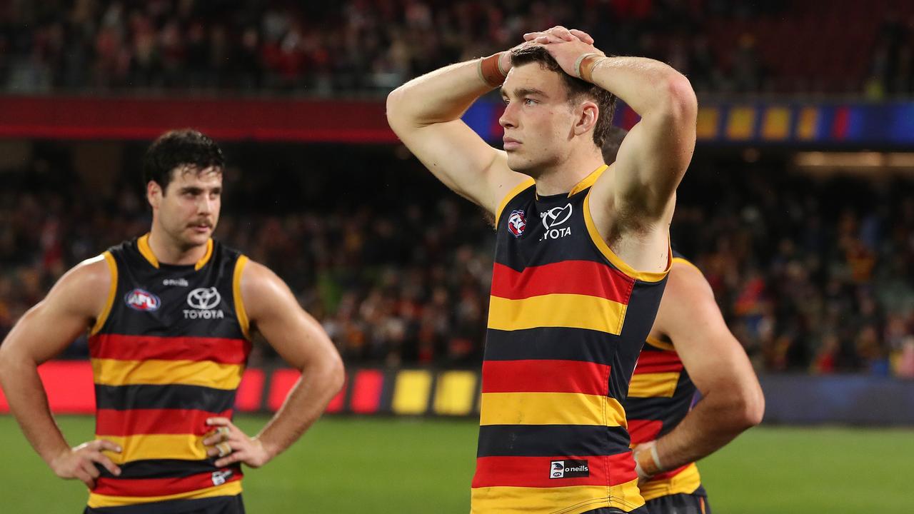 Thilthorpe said 2023 was a “tough” year for him. (Photo by Sarah Reed/AFL Photos via Getty Images)