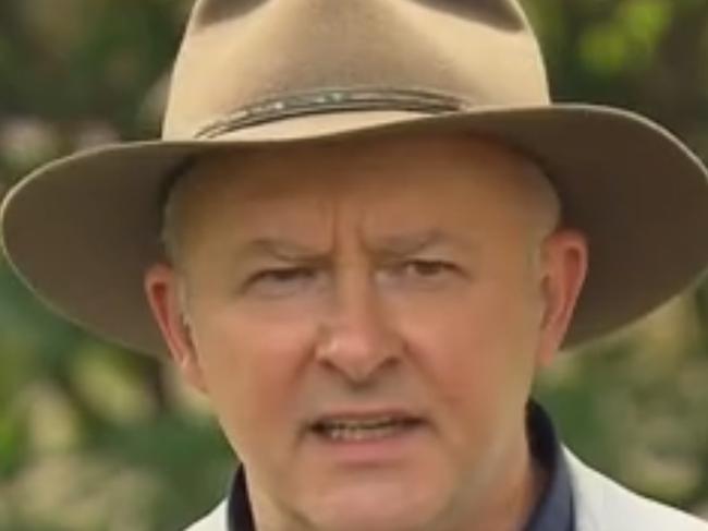 Anthony Albanese speaking in Queensland on Saturday