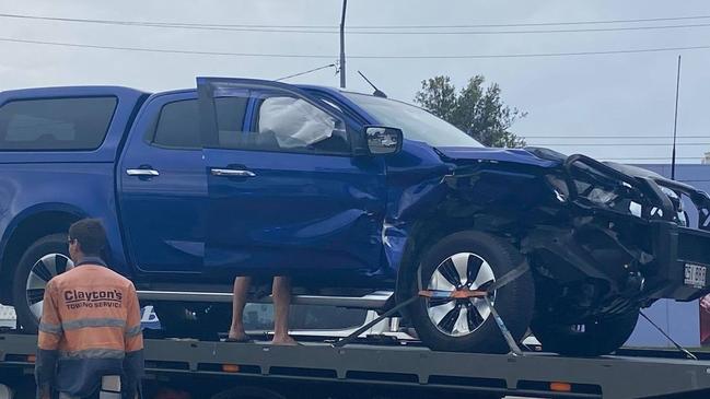 Crash at Monkland on August 31.