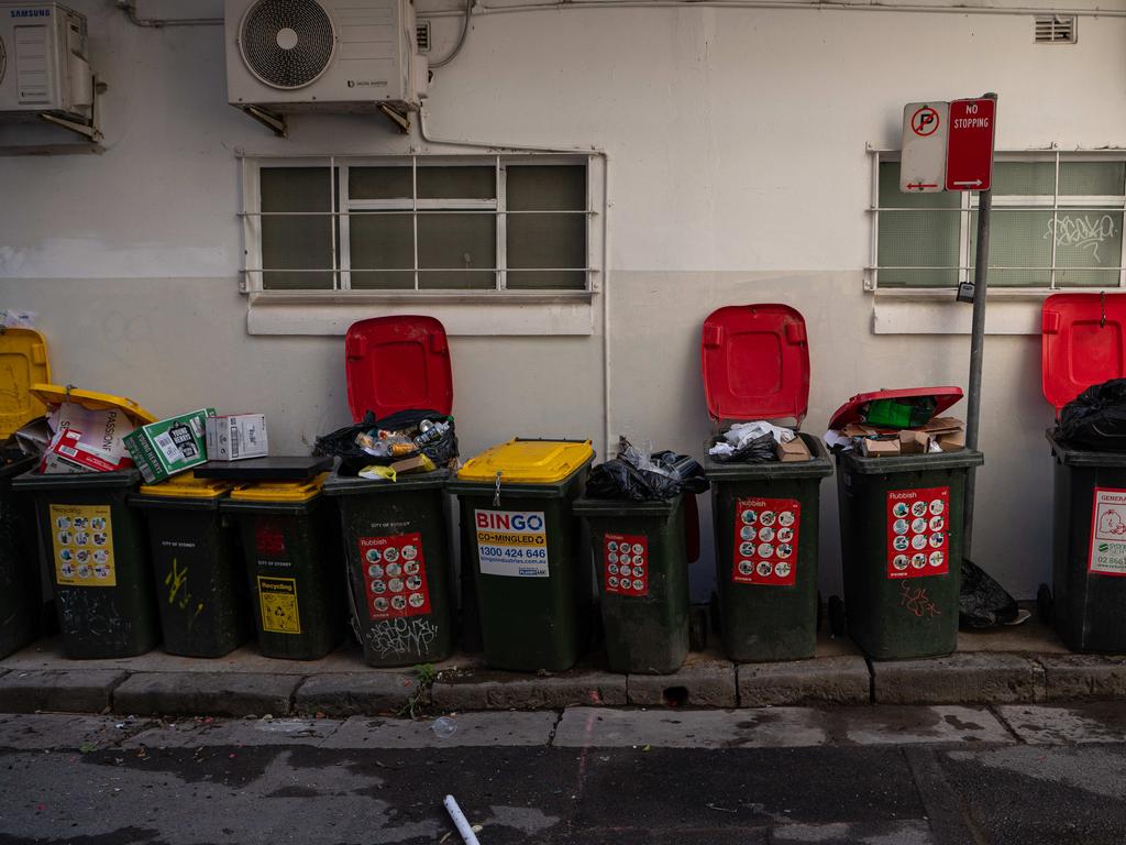 mardi gras sydney rubbish