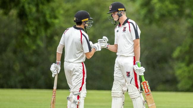 Dylan Kritzinger and Jack Pilgrim. (AAP Image/Renae Droop)