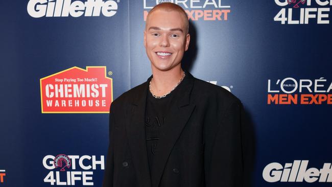 Jack Vidgen pictured at the Gotcha4Life Chemist Warehouse lunch socials.