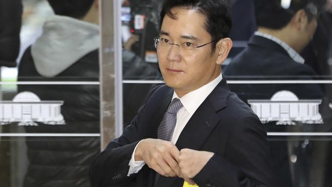 Samsung Electronics vice chairman Lee Jae-yong. Picture: Lee Jin-man/AP