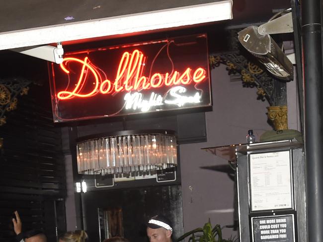 Barbaro often frequented the Dollhouse in Kings Cross. Picture: Gordon McComiskie