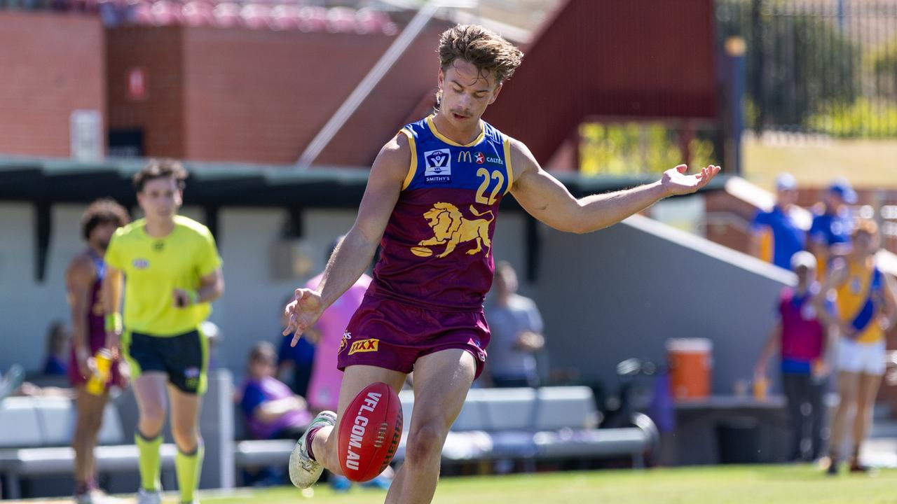 Harry Sharp has re-signed with the Brisbane Lions on a two-year deal. Picture: Russell Freeman/AFL Photos via Getty Images