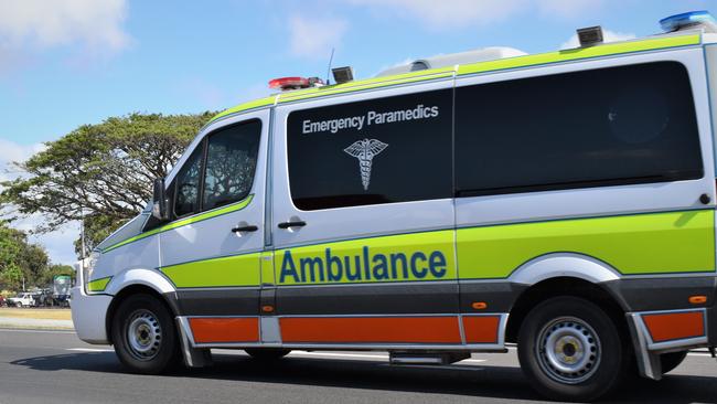 Queensland Ambulance Service leaving Mackay, generic. Picture: Heidi Petith