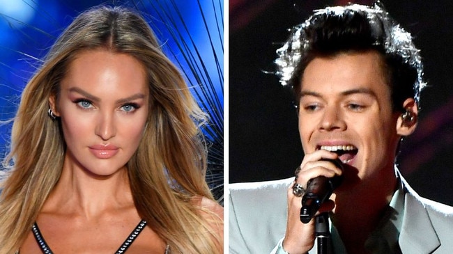 Harry Styles and Candice Swanepoel rumoured to be dating.