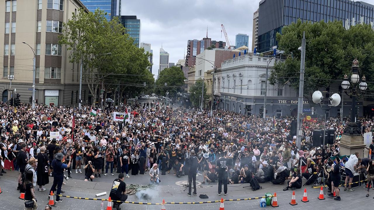 ‘Neo-Nazis’ crash Australia Day protests