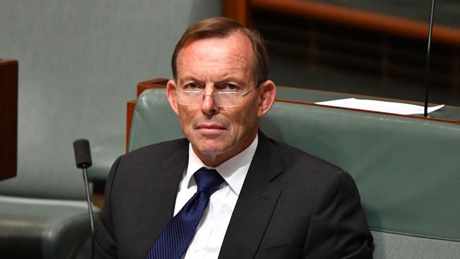 Abbott has come under fire after suggesting Australia’s current immigration rates are not sustainable. (Pic: Mick Tsikas)