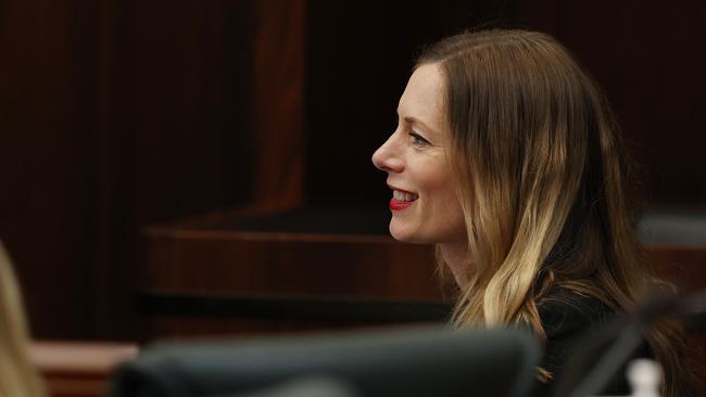 Labor leader Rebecca White has continued the push to return the Tasmanian children in the Northern Territory bootcamp. Picture: Zak Simmonds