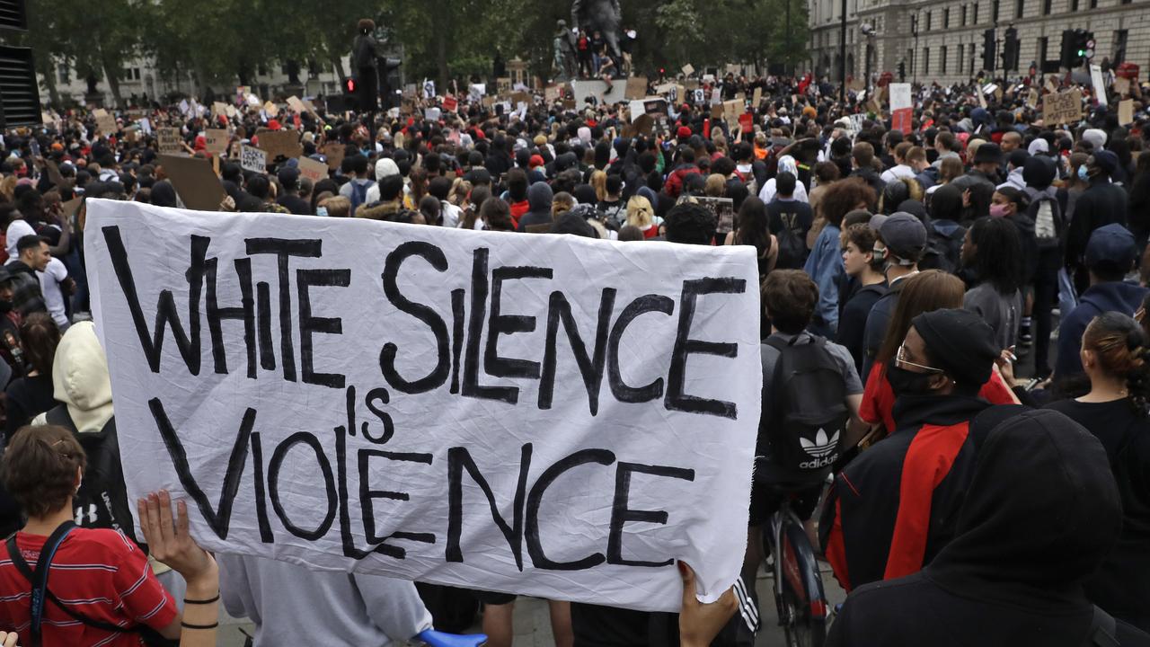 There have been protests across the United States since George Floyd’s death. Picture: AP Photo/Matt Dunham