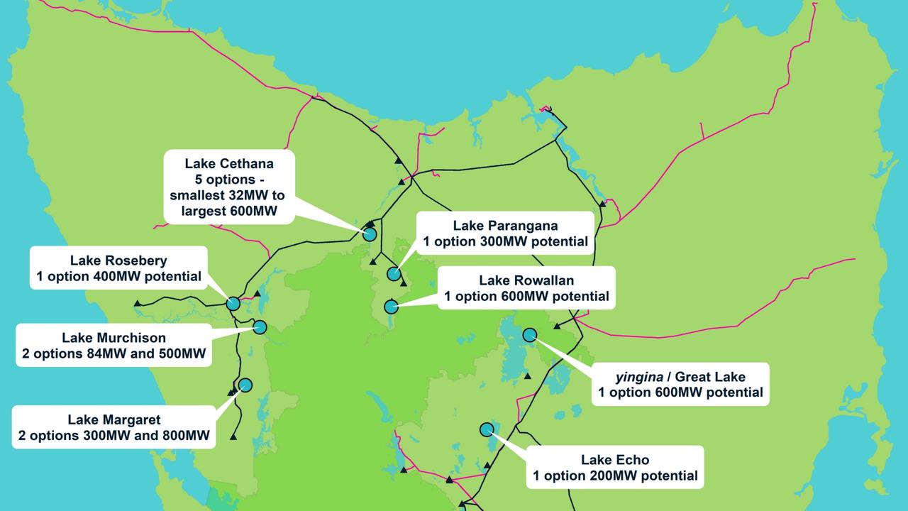 Tasmania thinks it can help power the rest of Australia through its pumped hydro.