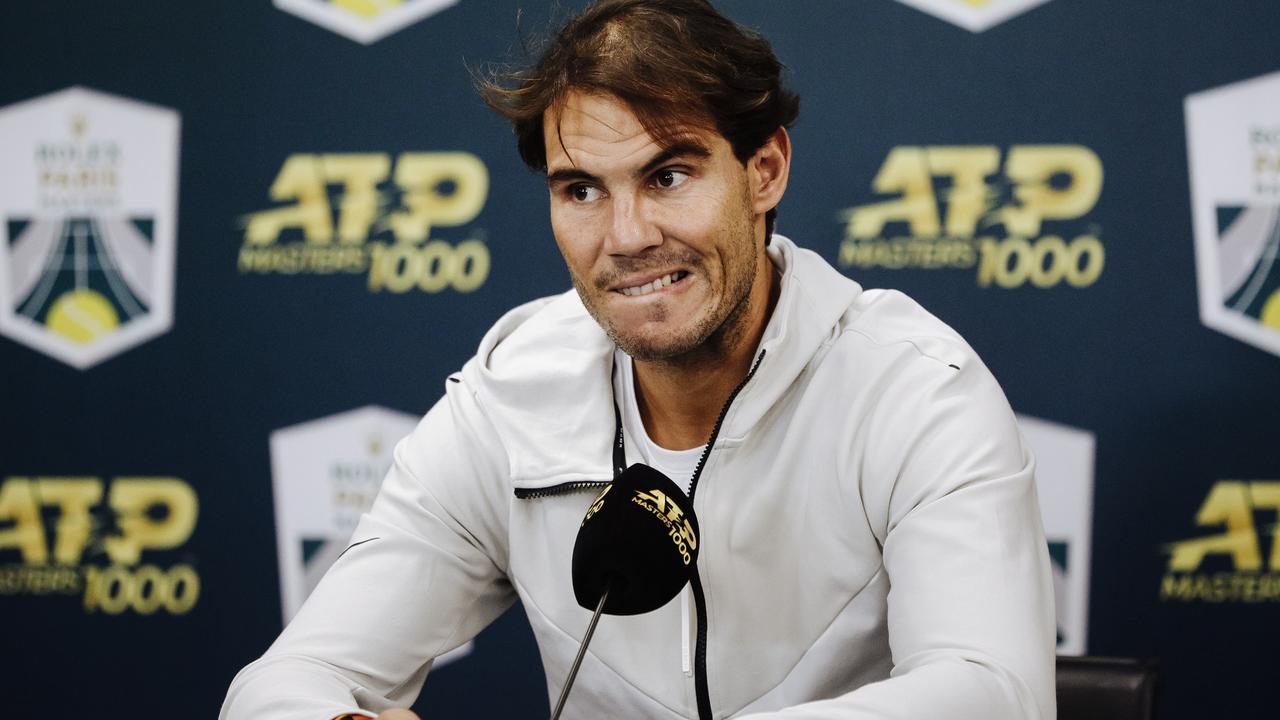 Rafael Nadal took offence to one reporter’s question about his love life.