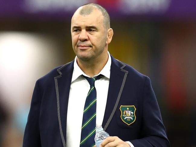 Wallabies coach Michael Cheika has overseen Australia’s worst-ever World Cup campaign. Picture: Getty Images