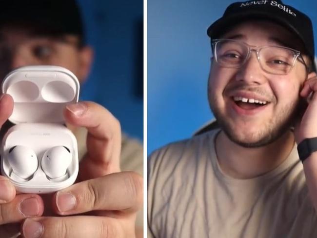 Don't miss 42 per cent off Samsung Galaxy Buds 2 Pro, down to just $199. Picture: TikTok/@imparkerburton