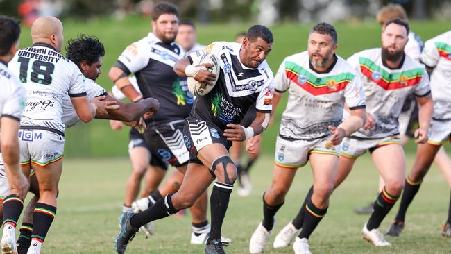 Grant Brown in action for Lower Clarence. Picture: DC Sports Photography