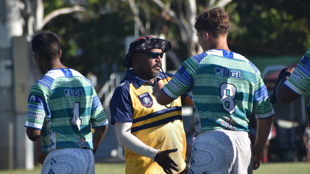 Under-17 grand final, Gladstone Ringers versus Woorabinda Warriors, at Warba Wangarunya Rugby League Carnival at Saleyards Park, Rockhampton, on January 24, 2025. Photo: Pam McKay