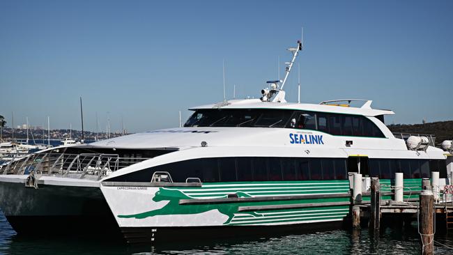 The fast ferry from Manly to Barangaroo is set to cancel. Picture: Adam Yip/ Manly Daily