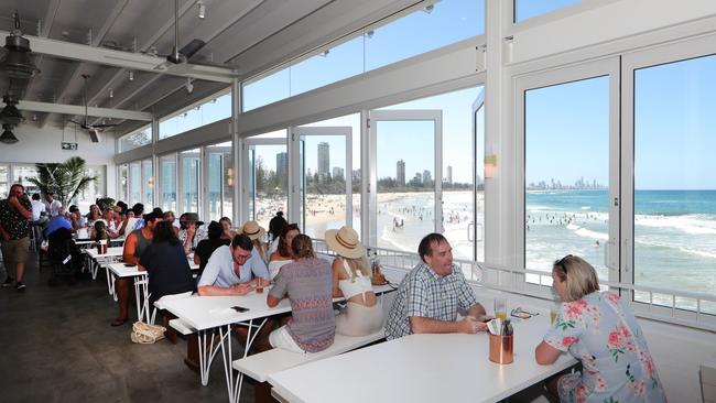 The views at all new Burleigh Pavilion. Picture Glenn Hampson