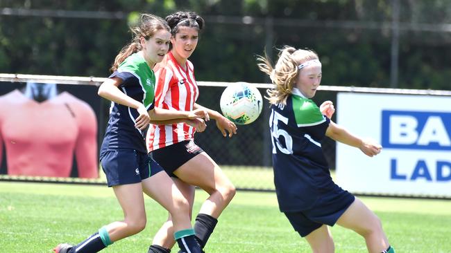 Kelvin Grove State College v Helensvale State High. Picture: John Gass