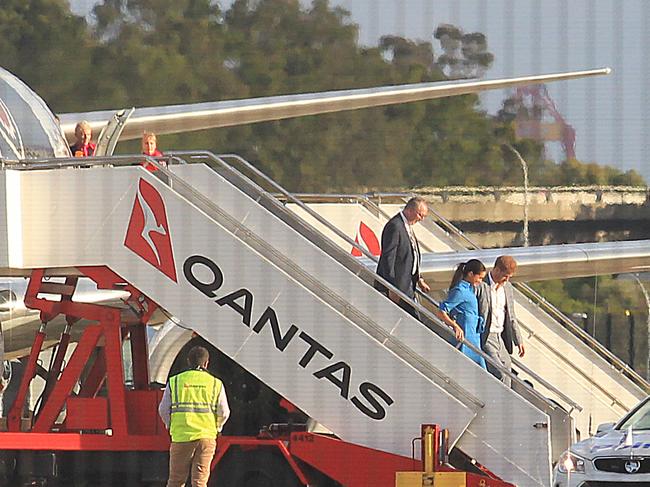 Prince Harry and Meghan Markle have returned to Sydney.